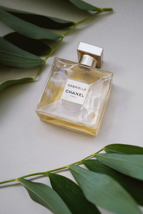 A bottle of Gabrielle Essence eay de parfum